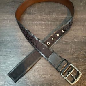 Coach belt
